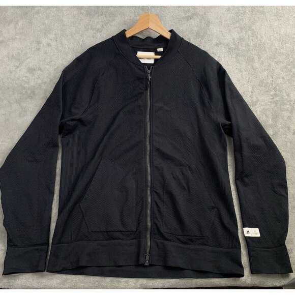 adidas Other - Adidas Reigning Champ Jacket Mens Large Gray Full Zip Knit Athletic Outerwear